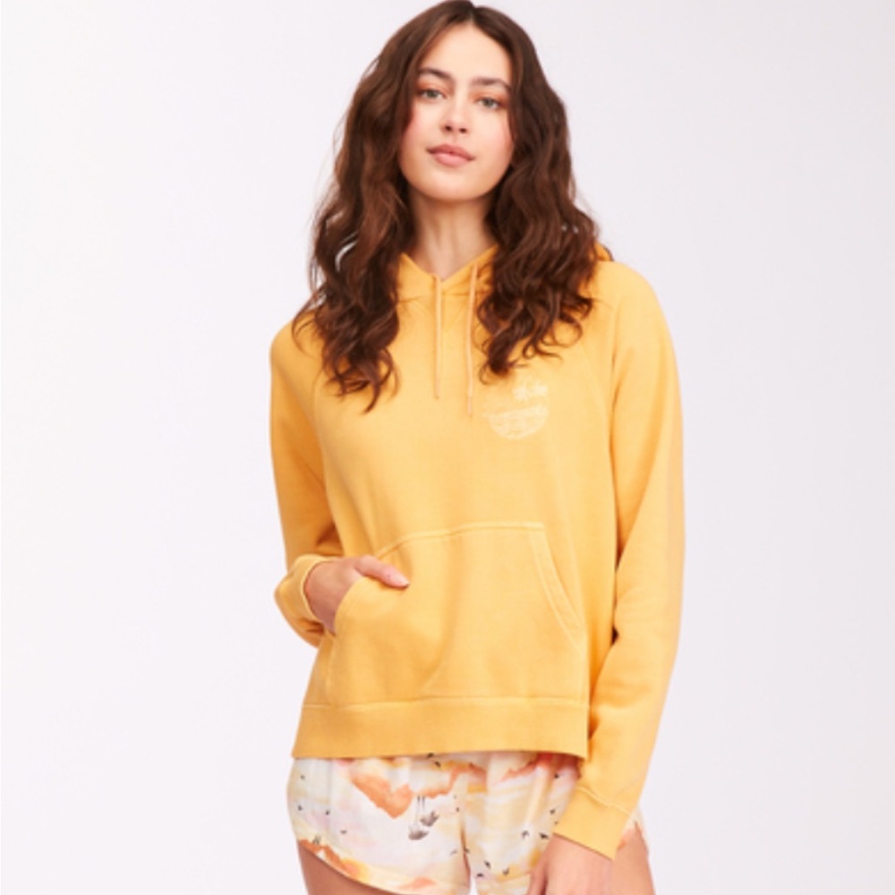Billabong Yellow-Orange Hoodie